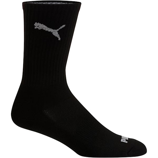 Men's Crew Socks [6 Pack], black, extralarge